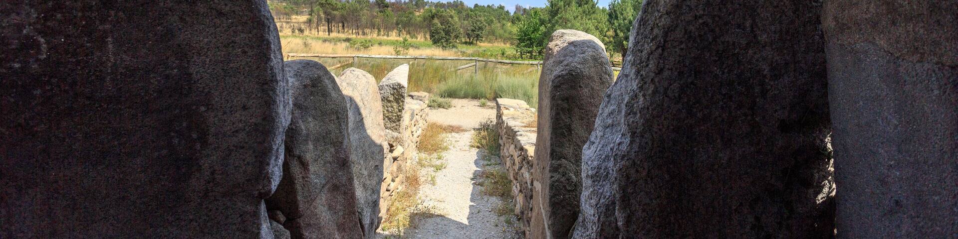 Dolmen of Cortico or Dolmen of the House of the Orca