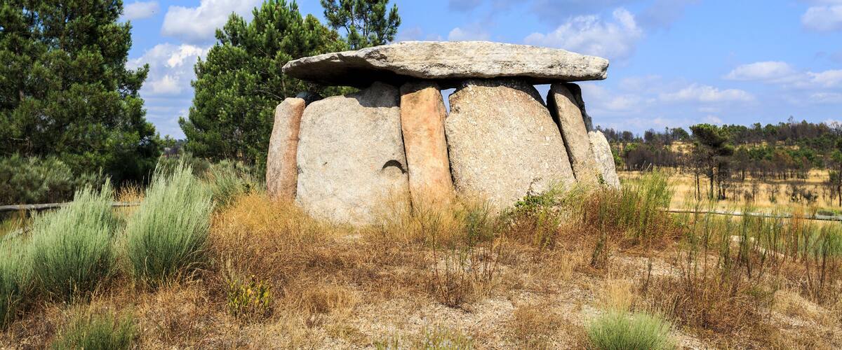 Dolmen of Cortico or Dolmen of the House of the Orca