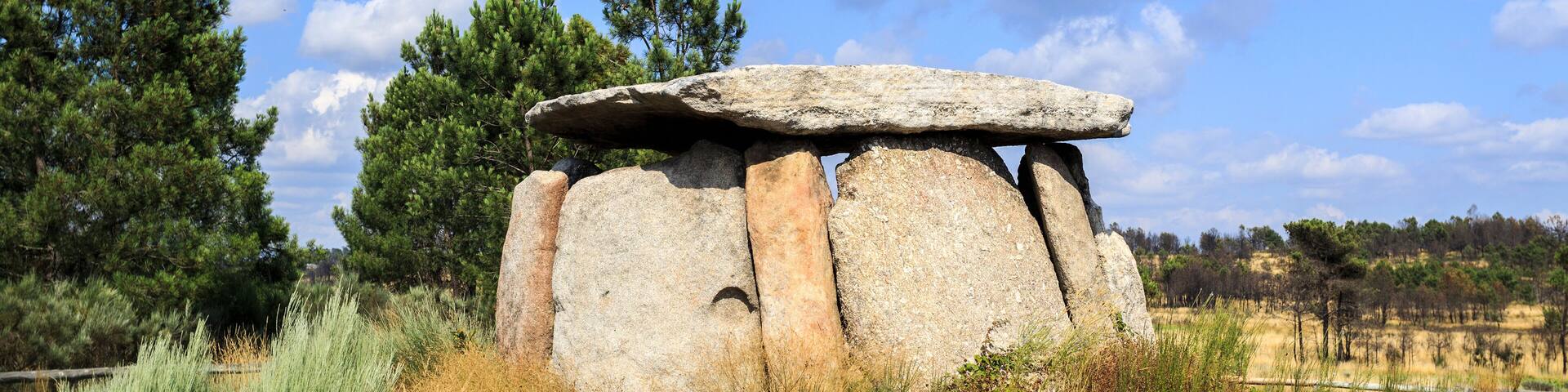 Dolmen of Cortico or Dolmen of the House of the Orca