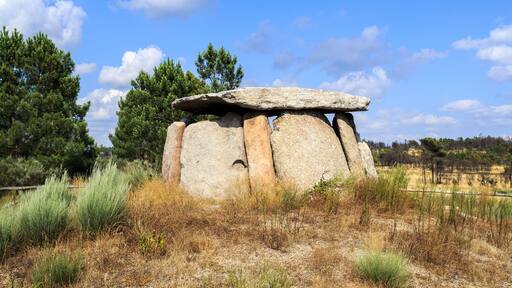 Dolmen of Cortico or Dolmen of the House of the Orca