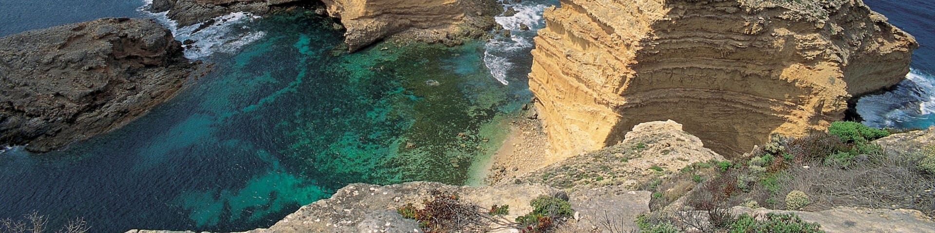 Port Lincoln featuring landscape views and rugged coastline