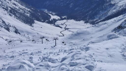 Skigebiet Schnalstaler Gletscher, Ski resort Val Senales