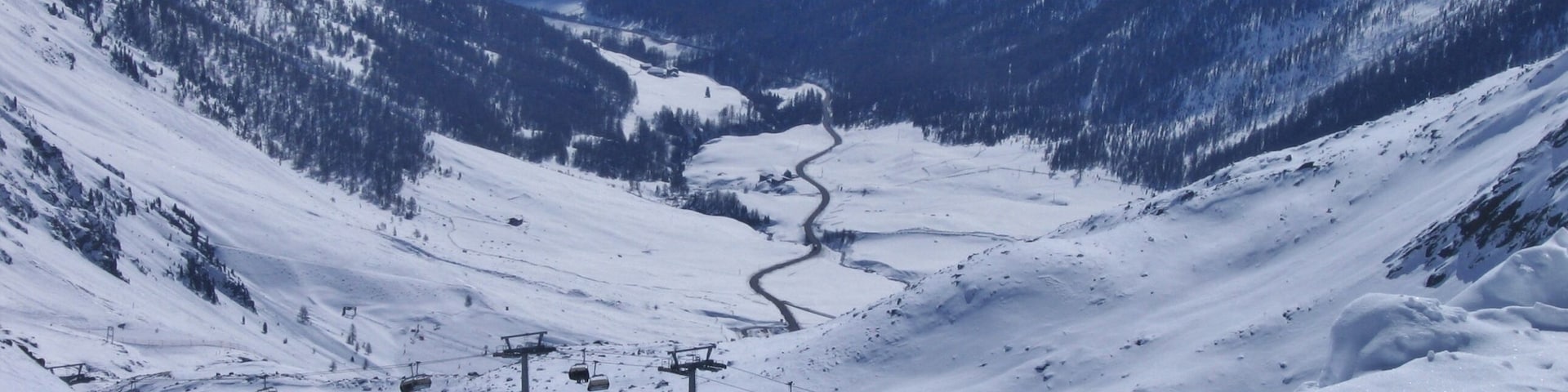 Skigebiet Schnalstaler Gletscher, Ski resort Val Senales