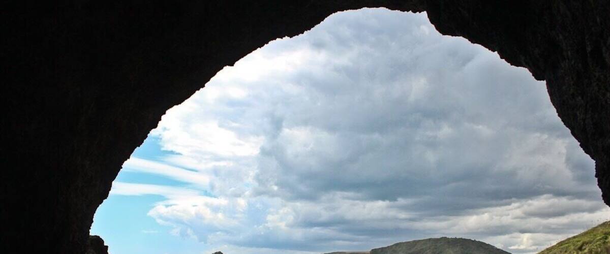 There are some amazing beaches close to Auckland - Bethells Beach being one of them. Check out the black sand (caused by high iron content from volcanic origin) and awesome sea caves! Wouldn't want to get trapped inside as the tide comes in though...