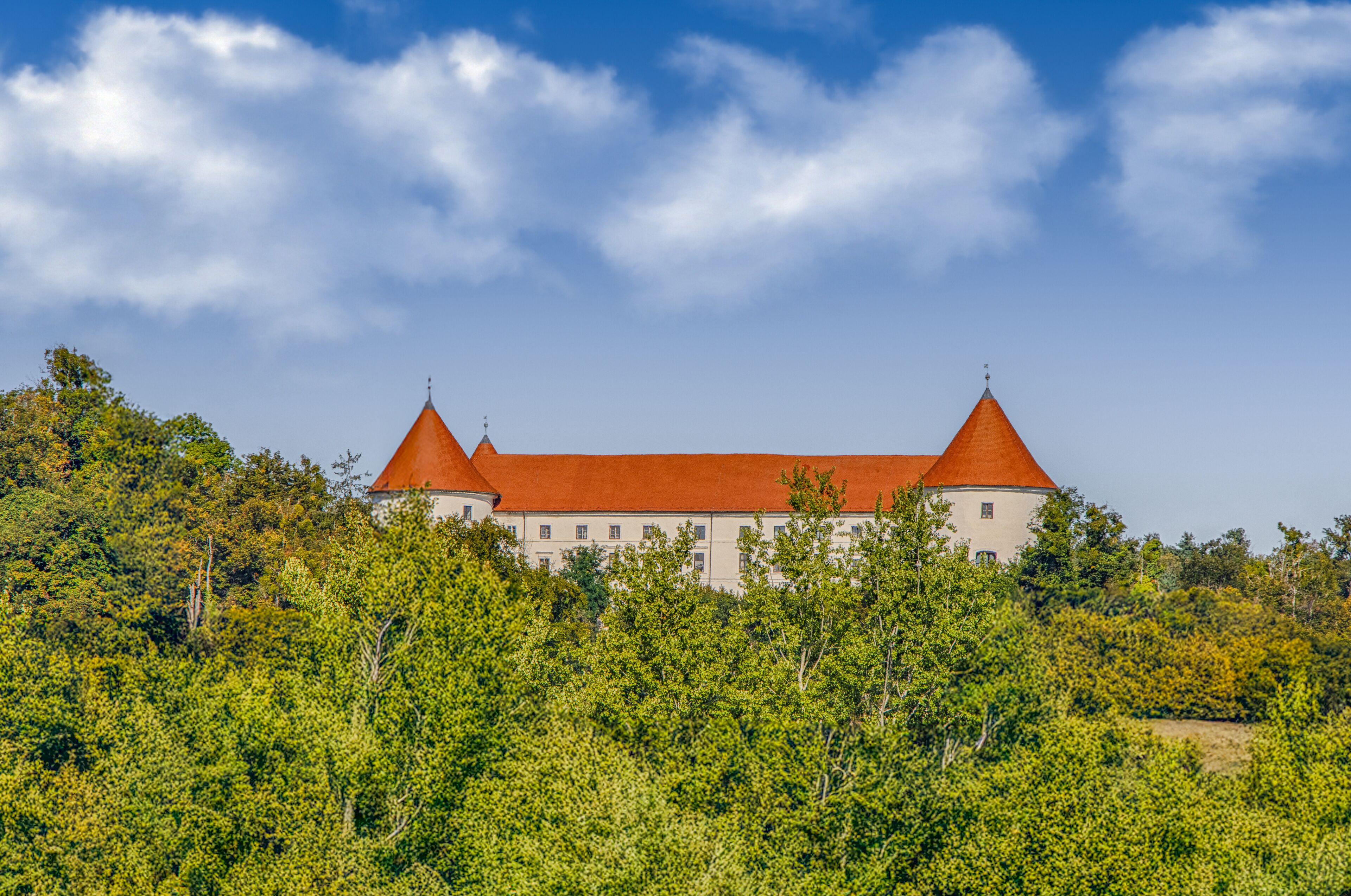 Mokrice Castle is a medieval castle southeast of Brezice, Slovenia.