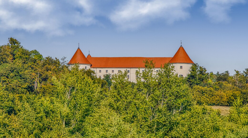 Mokrice Castle is a medieval castle southeast of Brezice, Slovenia.