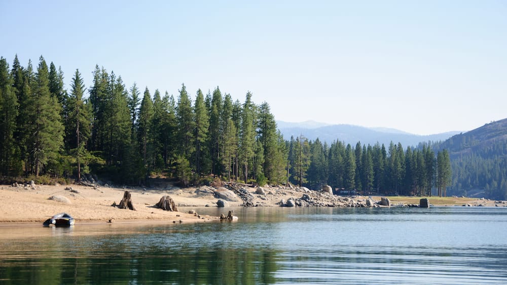 Sierra landscape at Shaver Lake, California