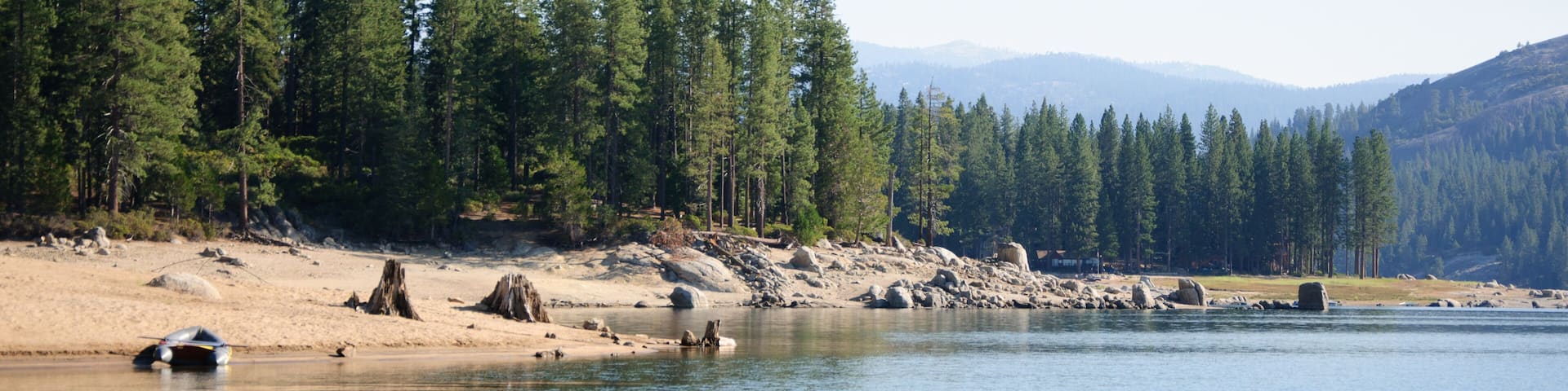 Sierra landscape at Shaver Lake, California