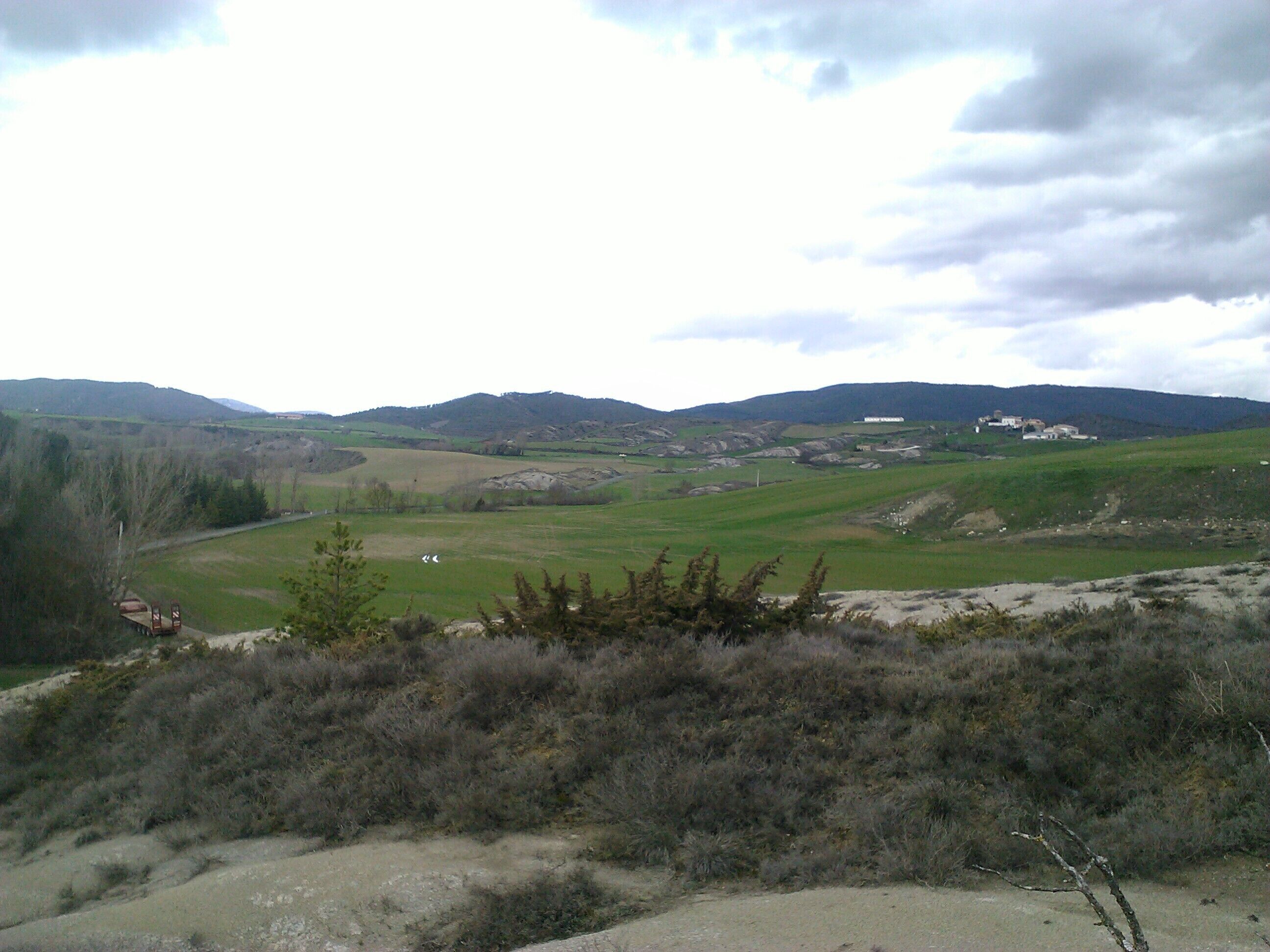Pueblo del valle de Lónguida