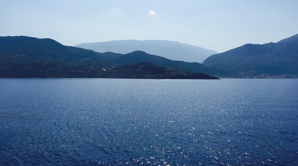 Approaching the island