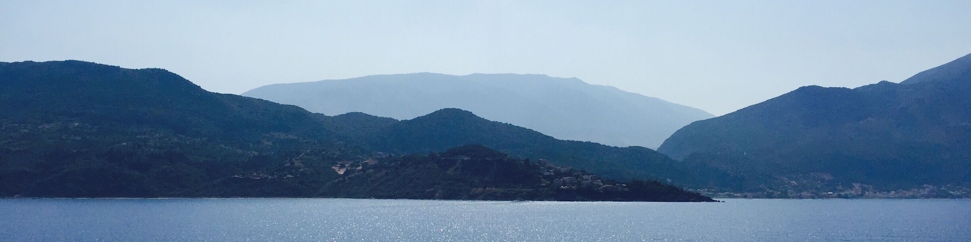 Approaching the island