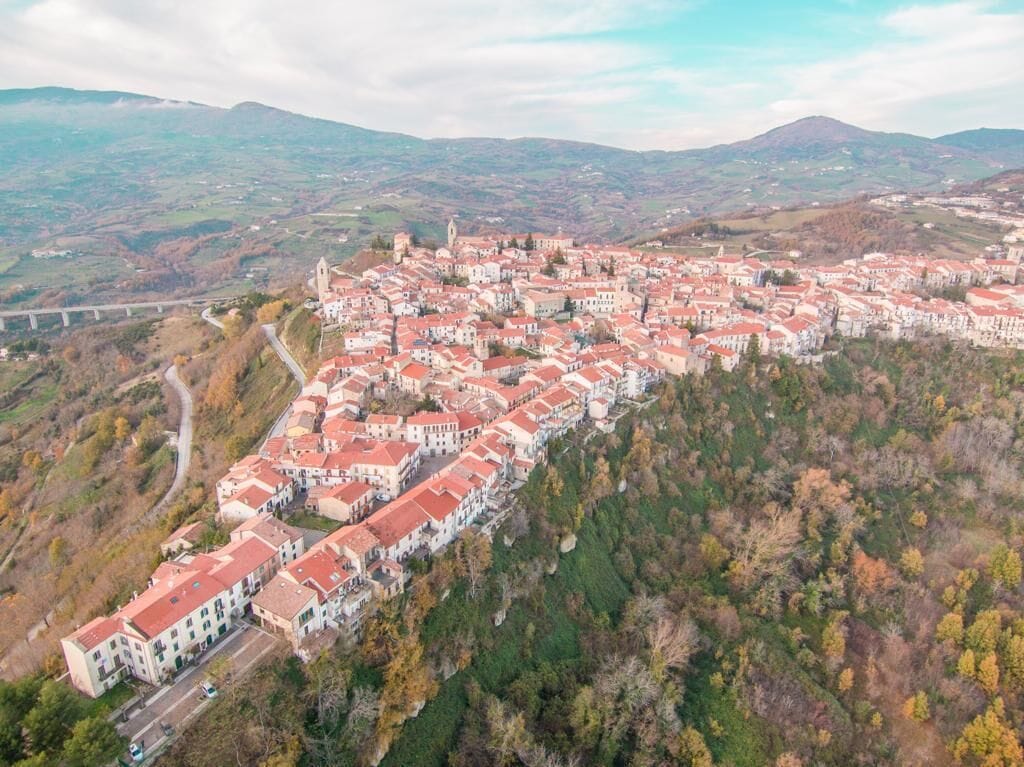 Agnone's beautiful view