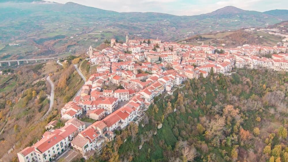 Agnone's beautiful view