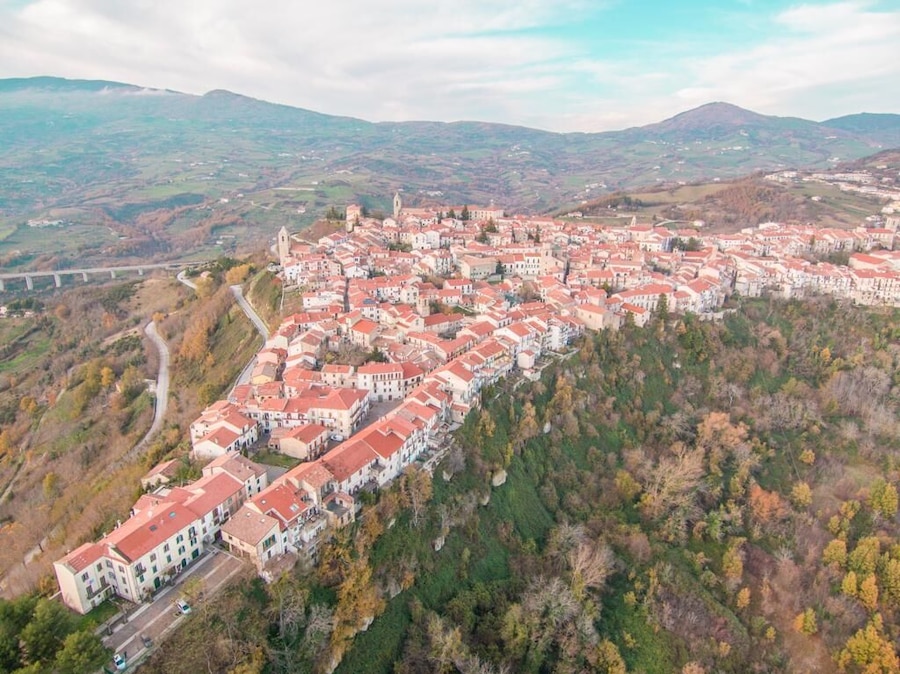 Agnone's beautiful view