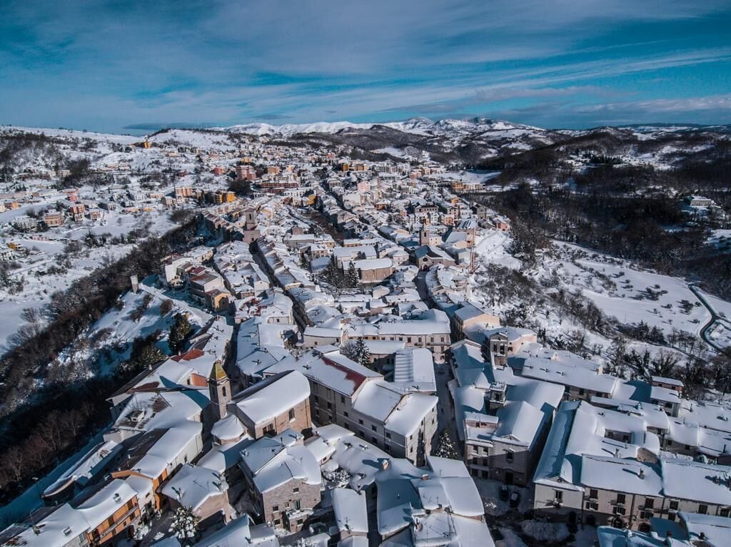 Agnone's beautiful view