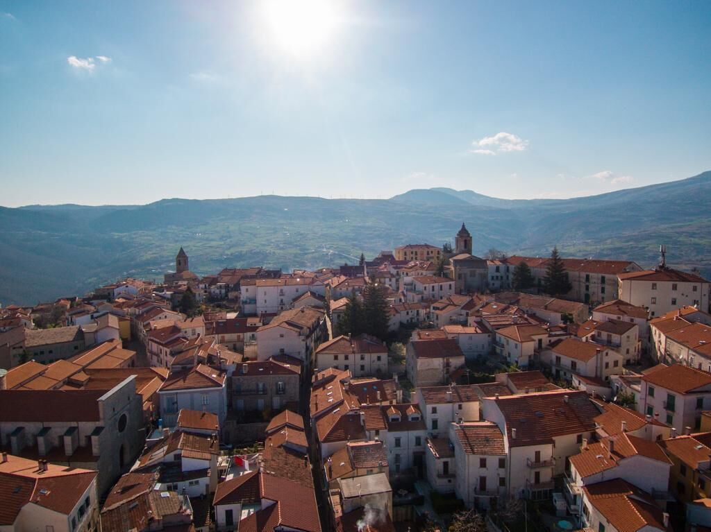 Agnone's beautiful view