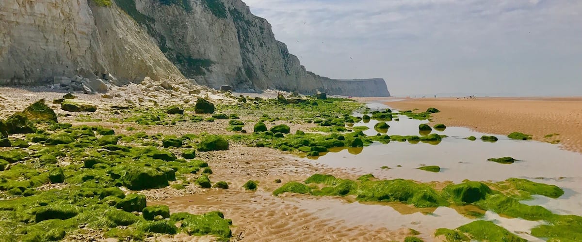 Cap Blanc-Nez is a cape on the Côte d'Opale, in the Pas-de-Calais département, in northern France. The cliffs of chalk are very similar to the white cliffs of Dover at the other side of the Channel in England. Its a nice and not far trip by train from Lille or Brugge :) #LifeAtExpedia