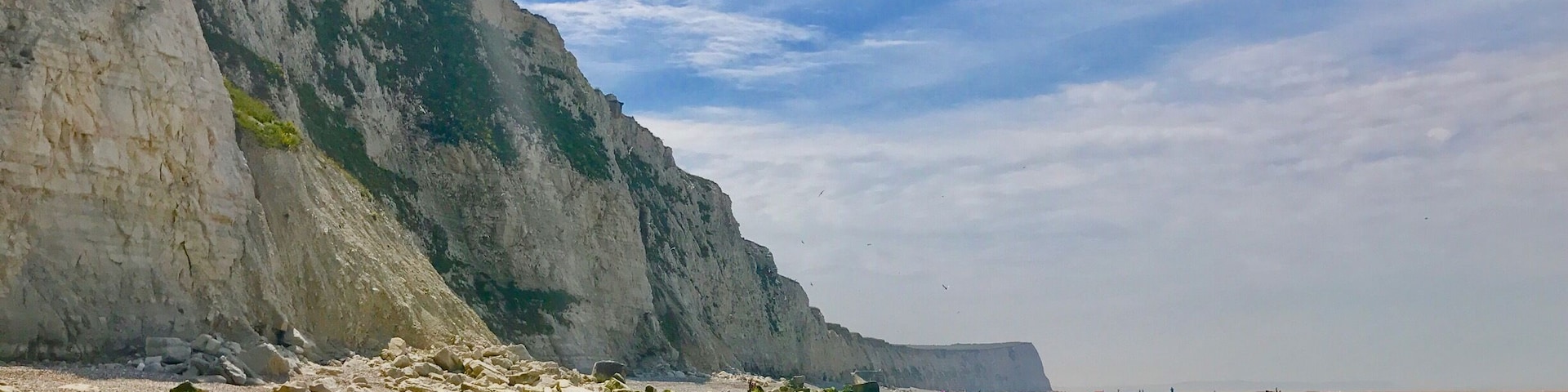 Cap Blanc-Nez is a cape on the Côte d'Opale, in the Pas-de-Calais département, in northern France. The cliffs of chalk are very similar to the white cliffs of Dover at the other side of the Channel in England. Its a nice and not far trip by train from Lille or Brugge :) #LifeAtExpedia