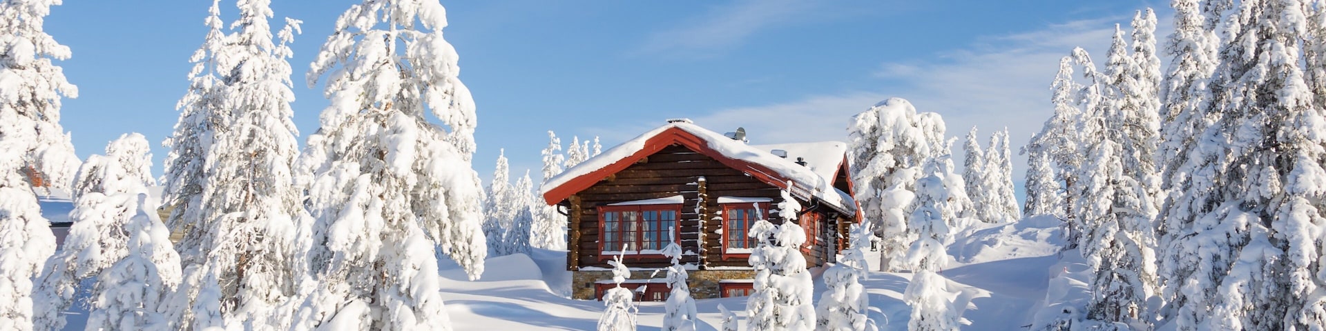 Salen showing snow