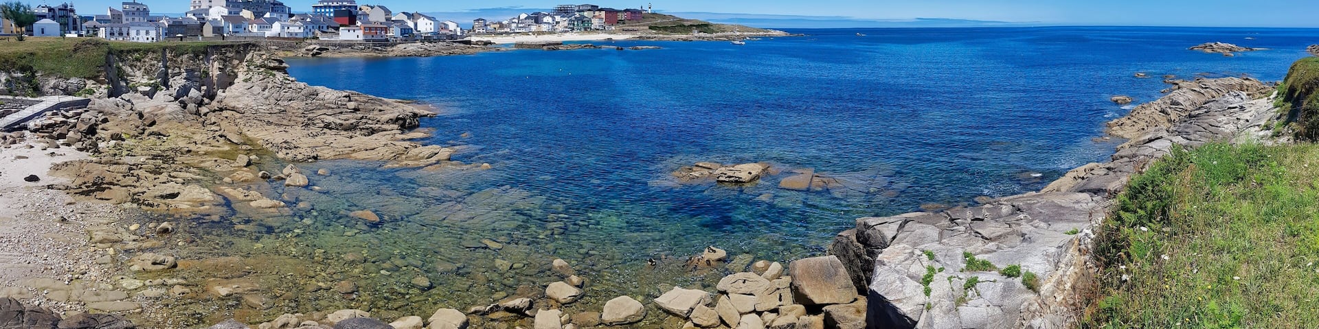 coast of mediterranean sea, photo as a background