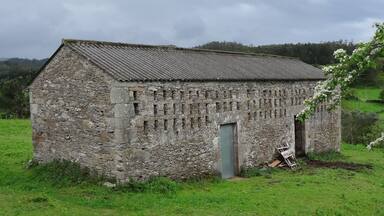 Cortello na parroquia de Rúa en Cervo, Lugo.