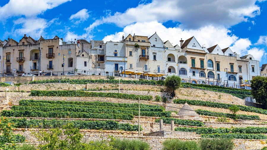Locorotondo in Apulia Puglia region of Itria Valley south Italy
