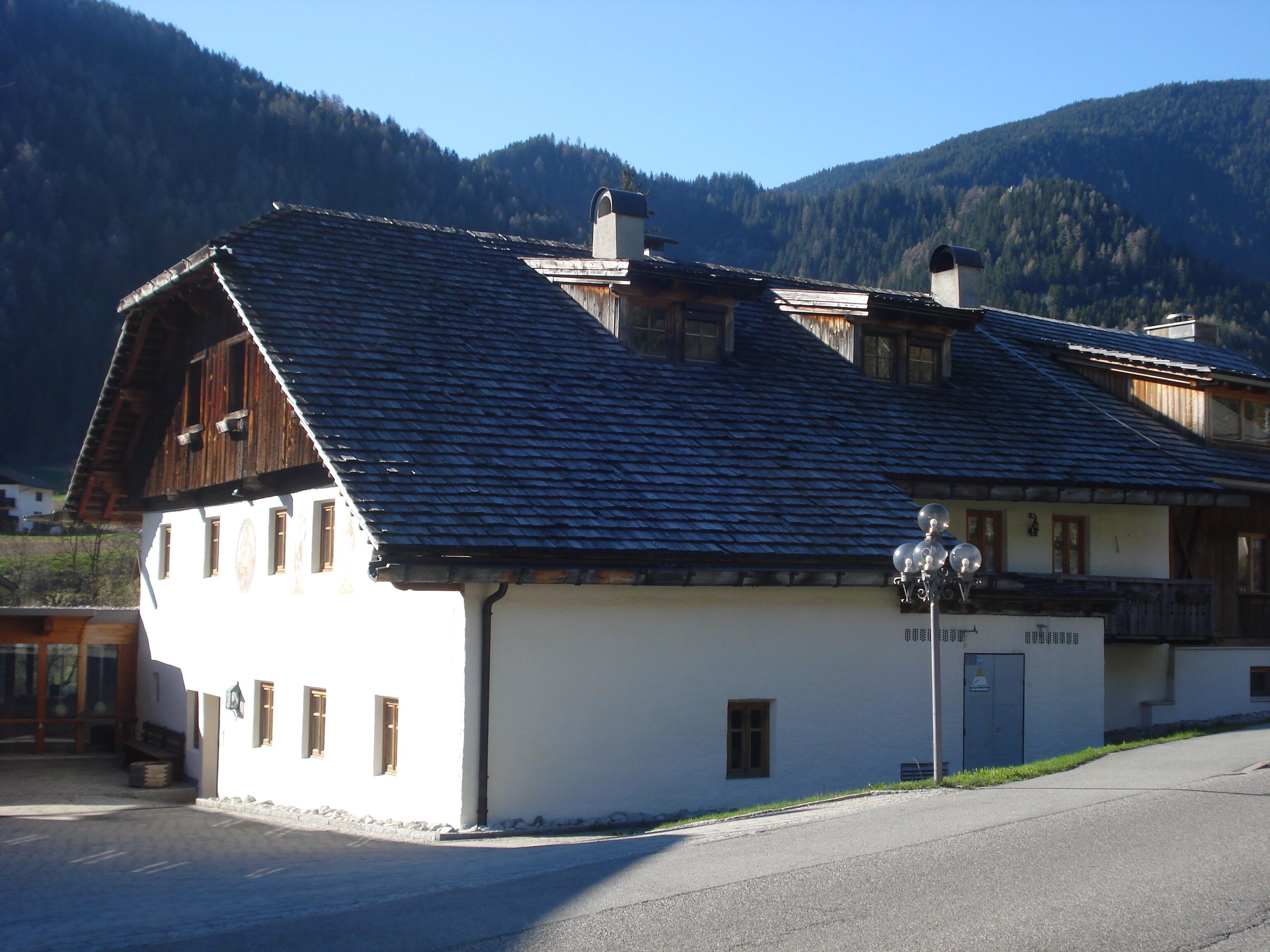 Garberhof in Niederrasen - heute Teil des Hotel Alpenhof