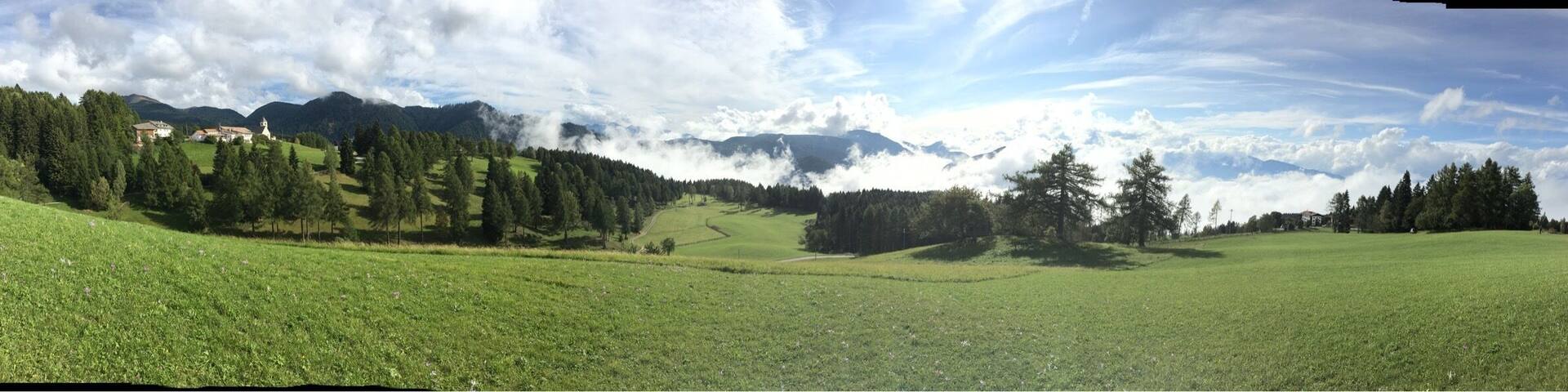 Great place to be. Tis is the view from terrace.