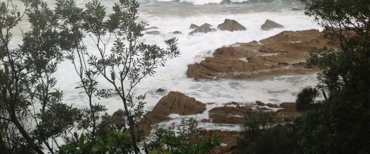 Late afternoon storm Mossy Point Broulee