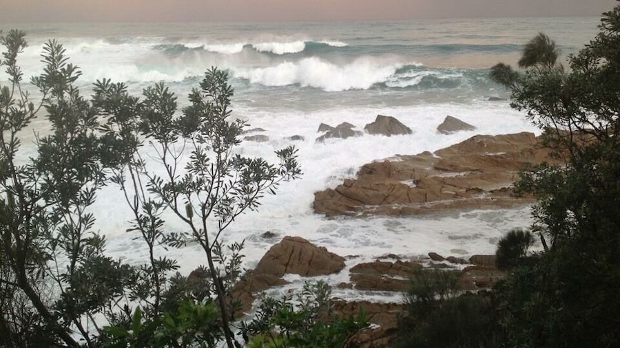 Late afternoon storm Mossy Point Broulee