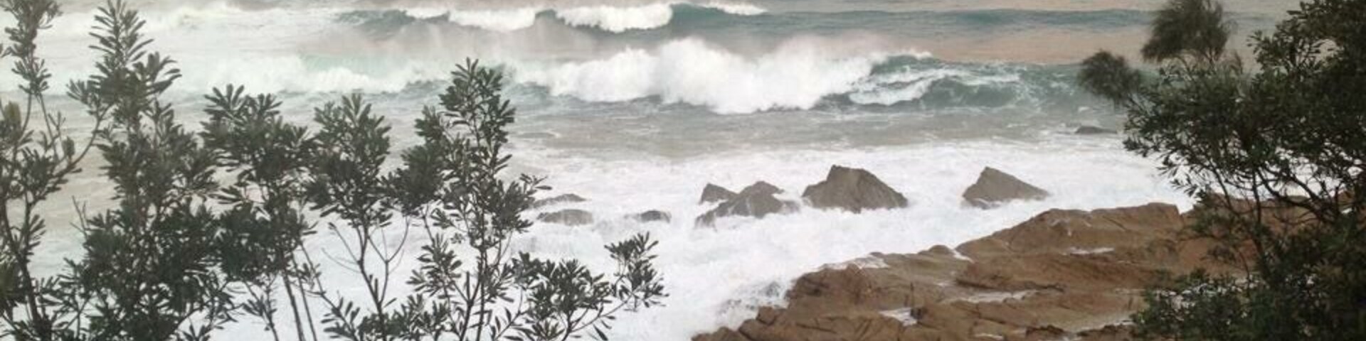 Late afternoon storm Mossy Point Broulee