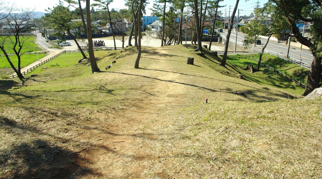 二子古墳の前方部