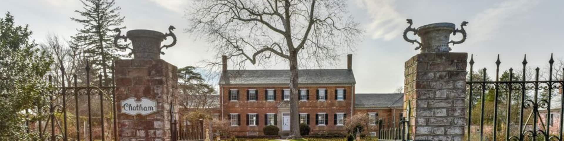 Chatham Manor, a Georgian-style home completed in 1771 on the Rappahannock River in Stafford County, Virginia, opposite Fredericksburg.; Shutterstock ID 634323857; PO: SP-526; Order: Things to do/Virg