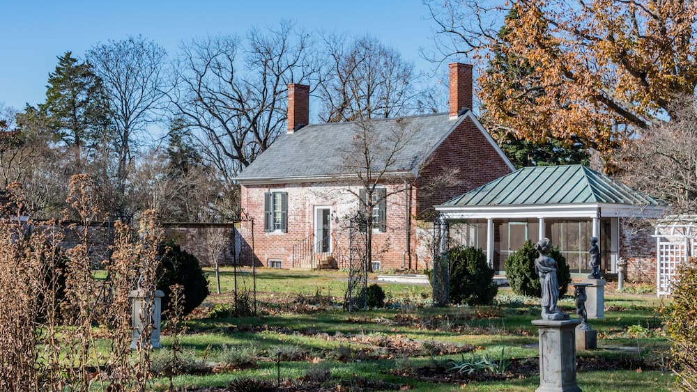 Beautiful Chatham Manor Estate and Gardens, Stafford Heights, Virginia USA, Fredericksburg, Virginia