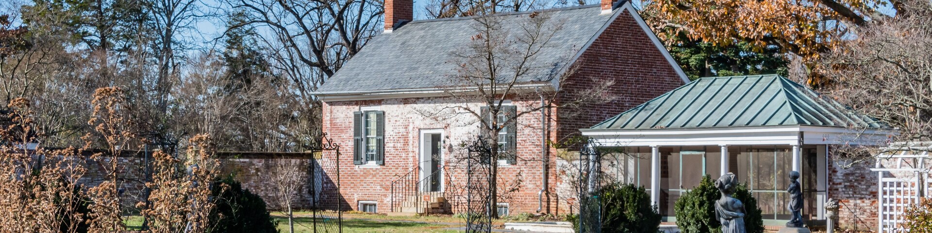 Beautiful Chatham Manor Estate and Gardens, Stafford Heights, Virginia USA, Fredericksburg, Virginia