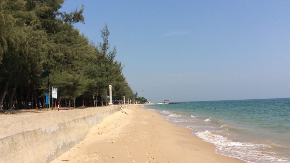Phla Beach in Rayong Province, Thailand