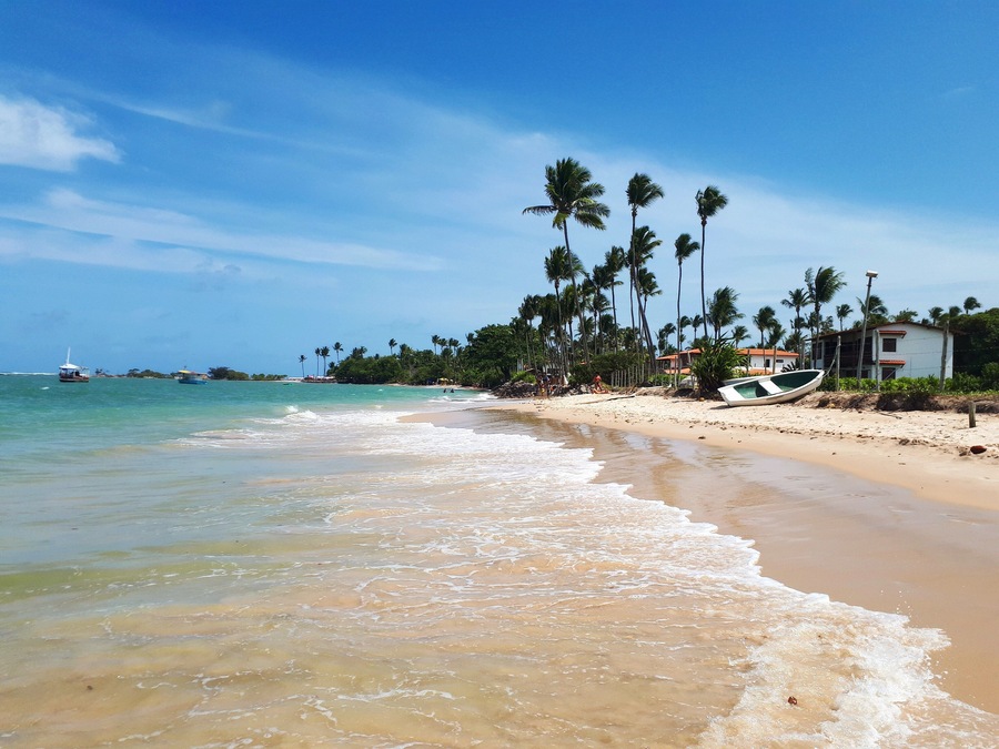 The third beach at Morro de São Paulo