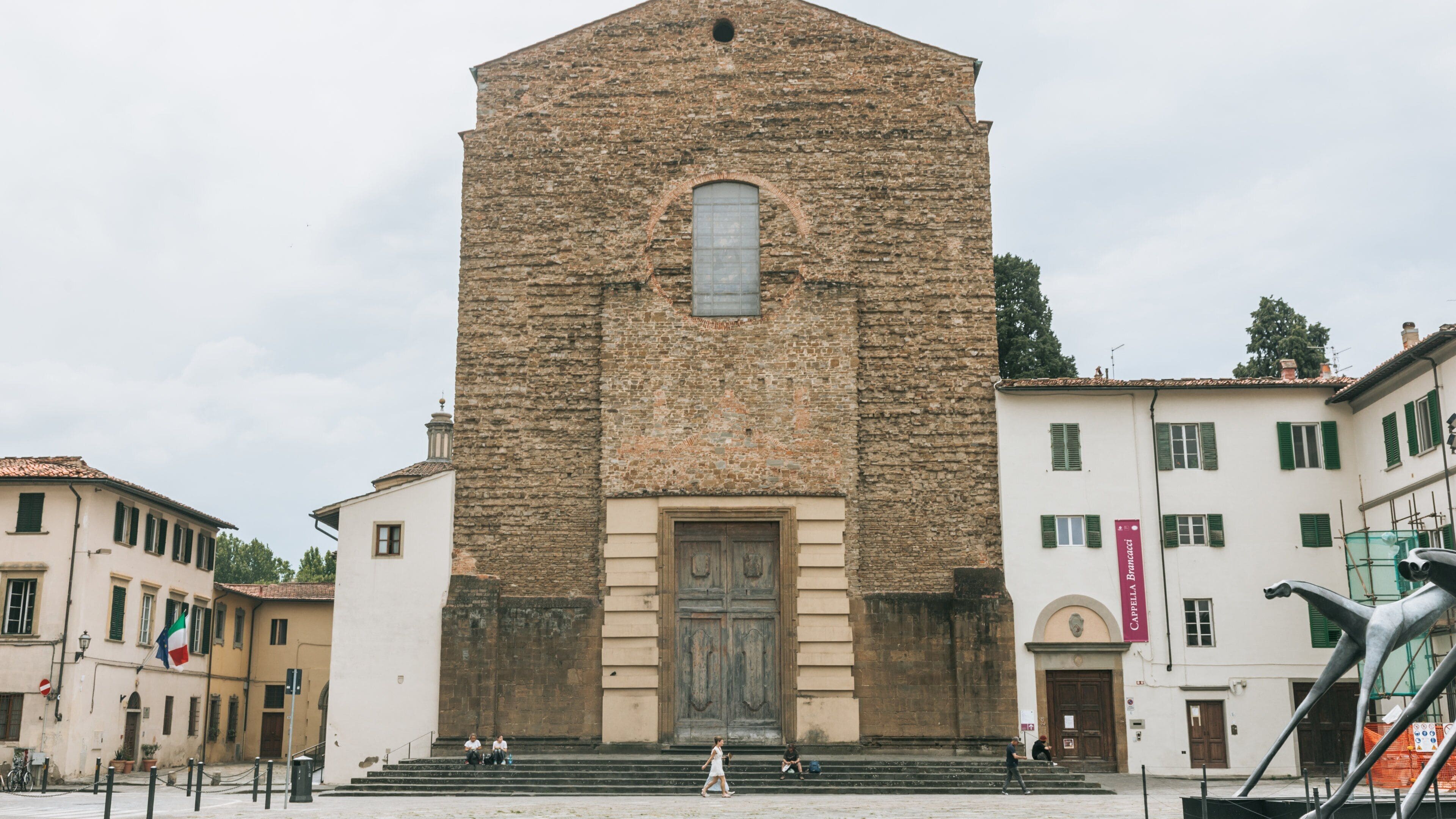 Brancacci Chapel featuring a church or cathedral and heritage architecture
