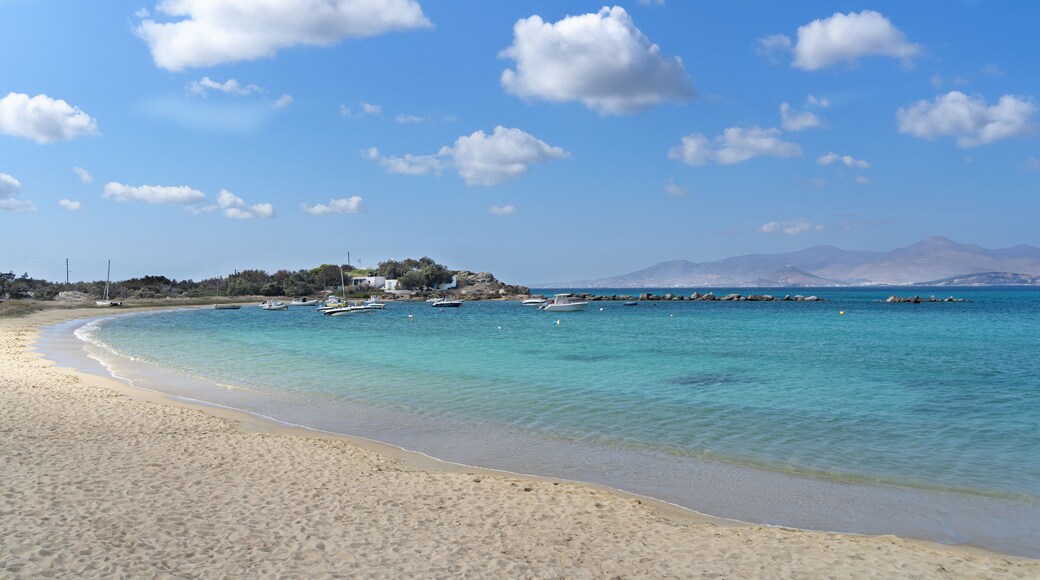 Agia Anna Beach on the island of Naxos in Greece