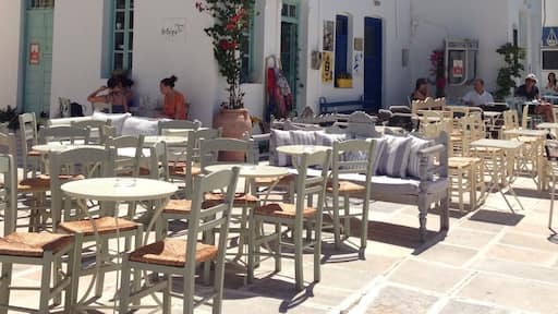 The beautiful chora (central village) of Serifos. A quite place during the day, a place full of life and music at night!