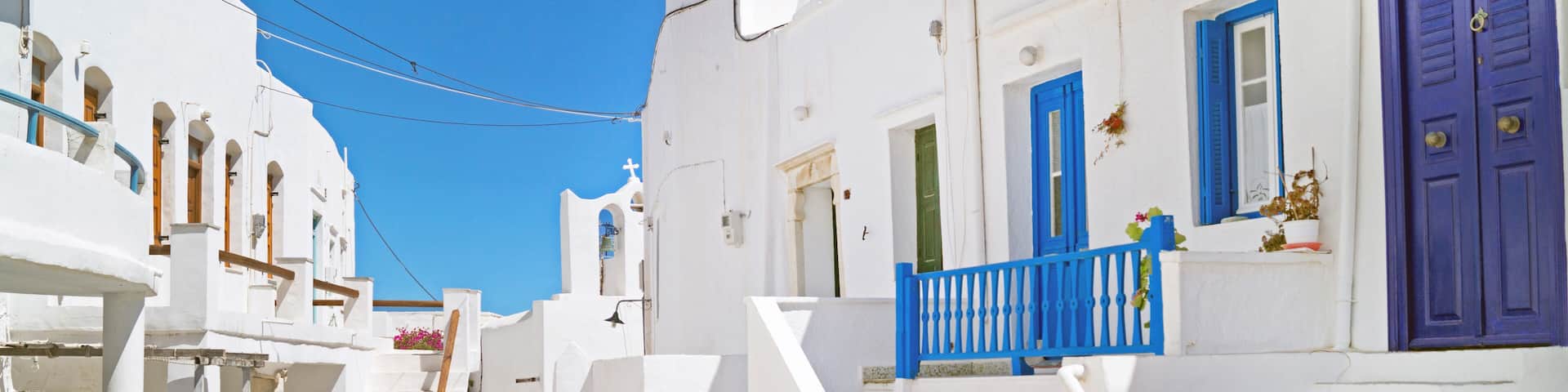 Traditional greek house on Sifnos island, Greece