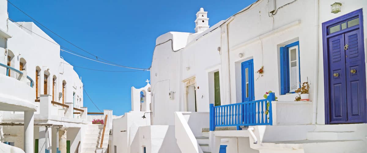 Traditional greek house on Sifnos island, Greece