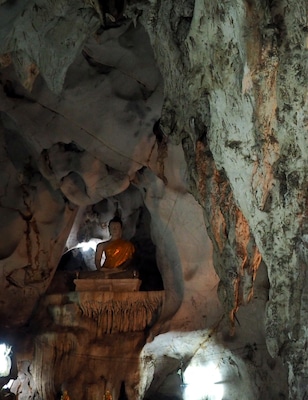 One of the caves in the area of Chiang Mai, only a short drive out of the city. There are not many tourists here and you won't be pushed to hire a guide or rent lamps. Just meander through the extensive caves and enjoy the wonders of nature. Of course there is the occasional man-made Buddha statue as well. T.I.T.