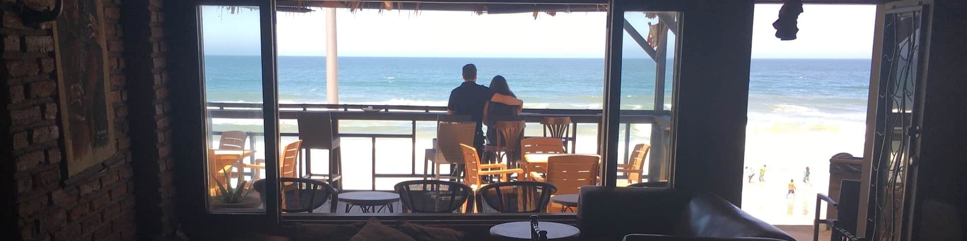 Peaceful cafe place to be enjoying a smoothie at playas de Tijuana #happyfathersday2016