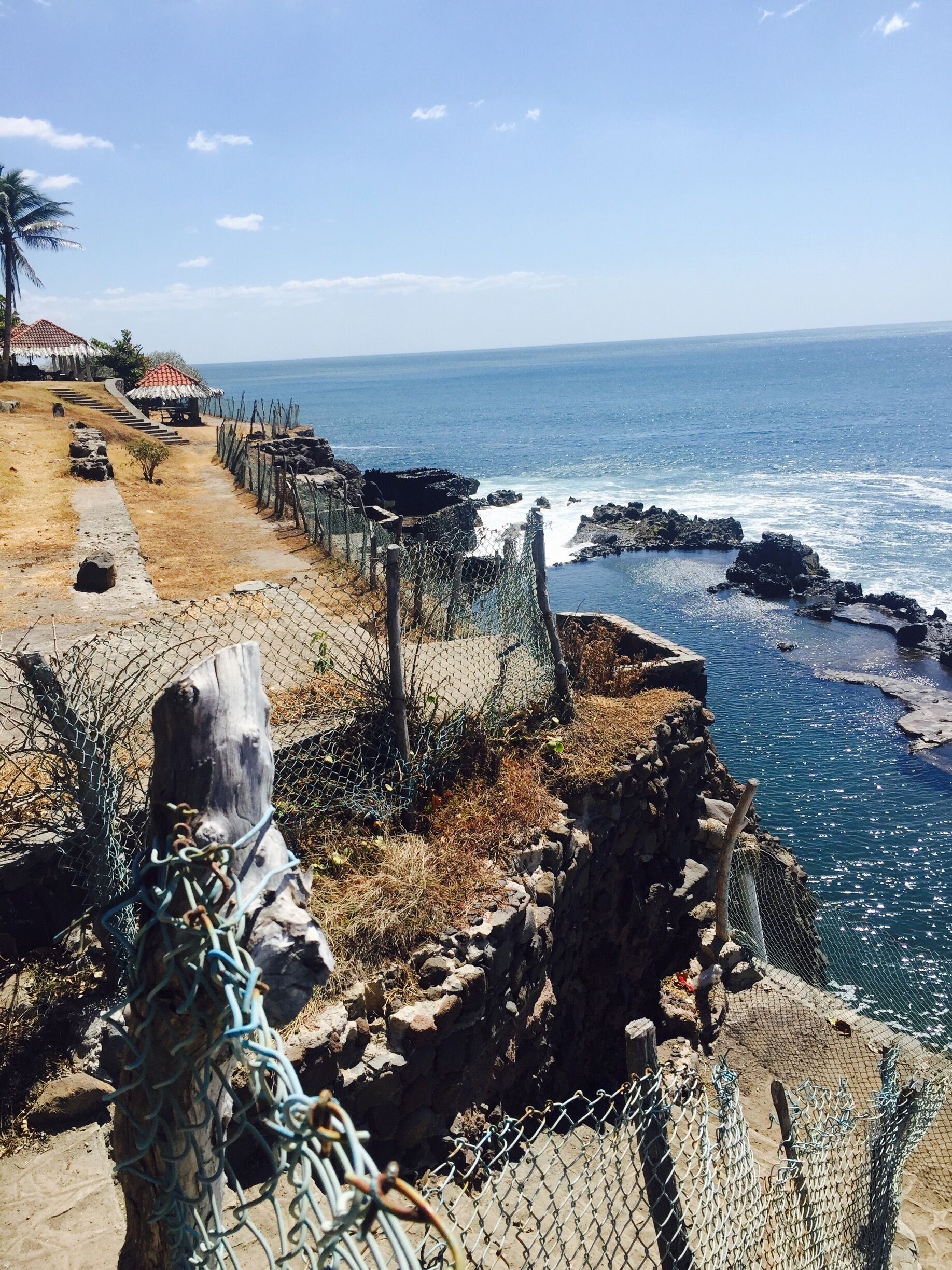 A natural infinity pool. It was super refreshing