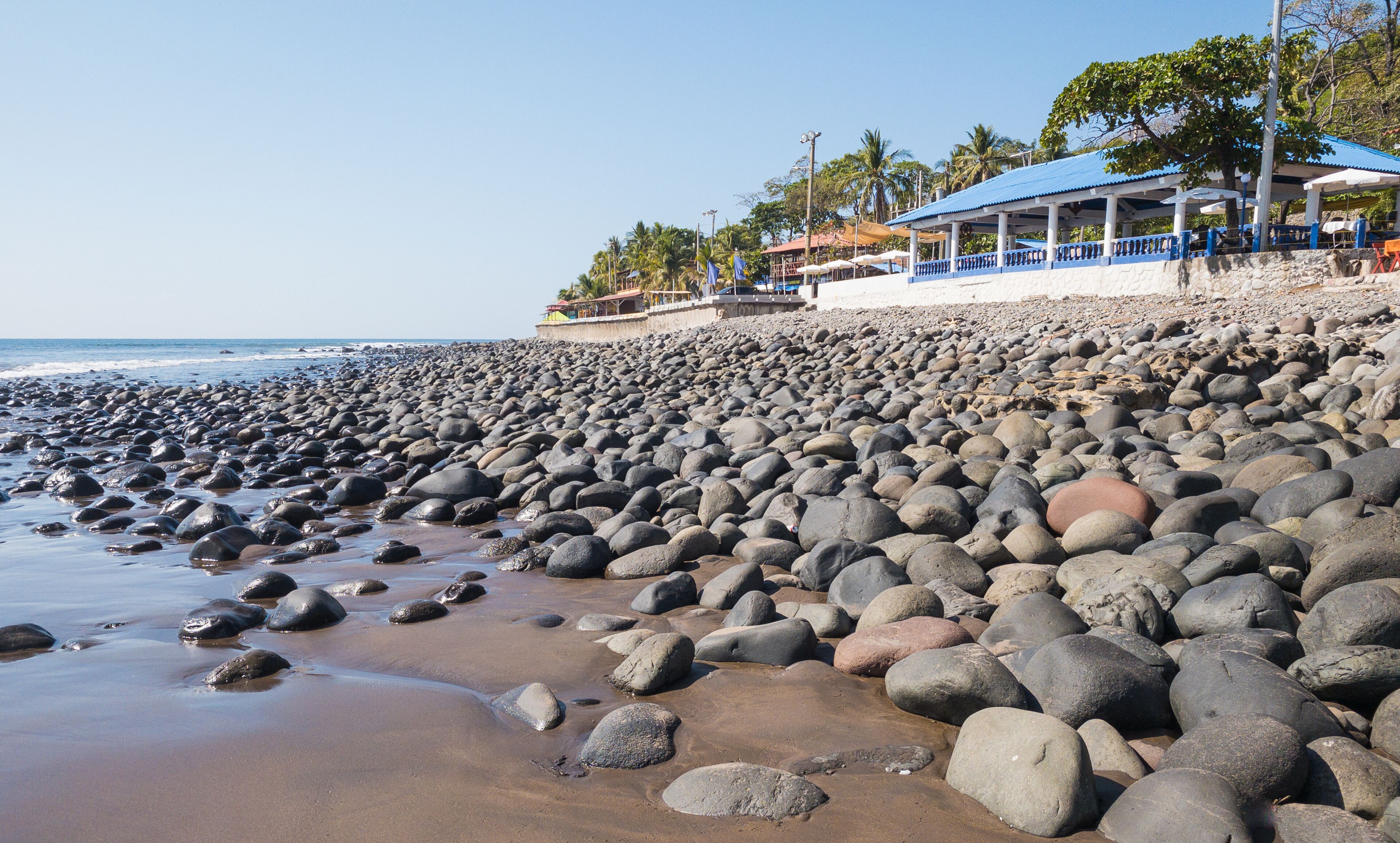 Playa el Obispo La Libertad, El Salvador