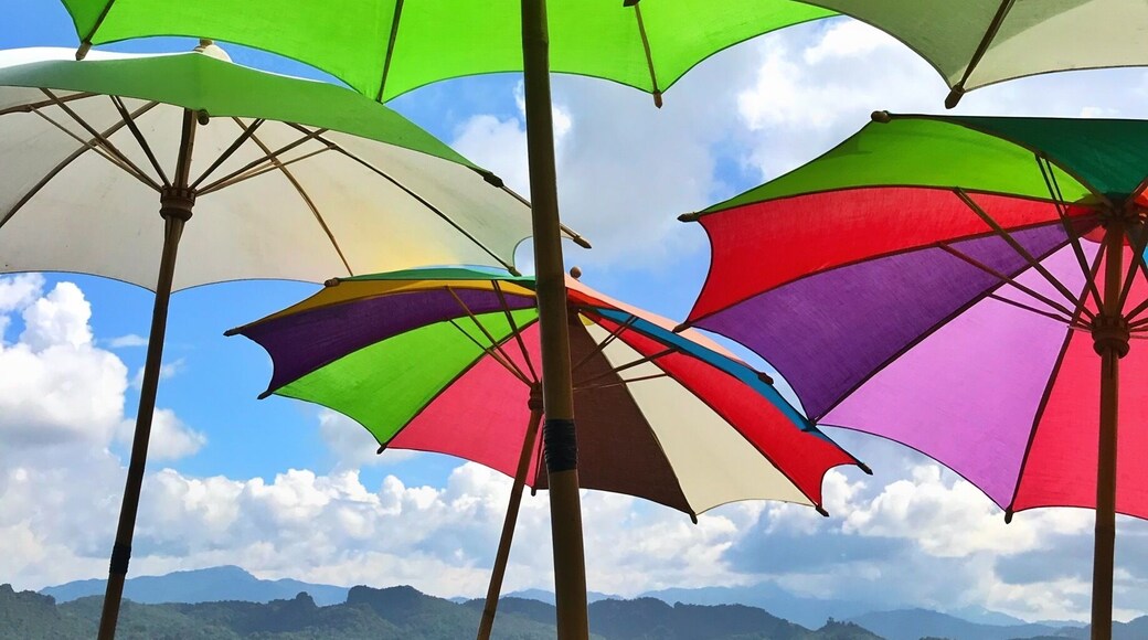 Top hill view at Baan Ja Bo, Mae Hong Son, Thailand #LifeAtExpedia