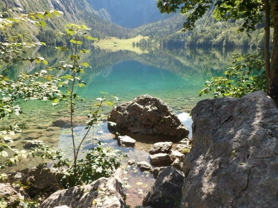 German side of the lake!  Sheer beauty.