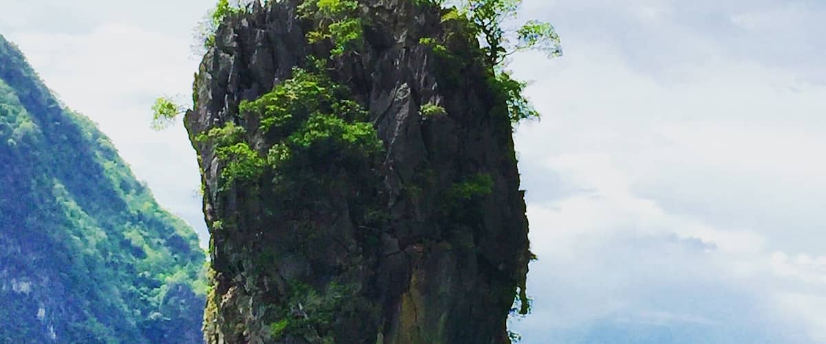 It's beautiful place but packed by tourist, there's no longer beach where I took this photo I hope they won't put fence next time i come for a visit