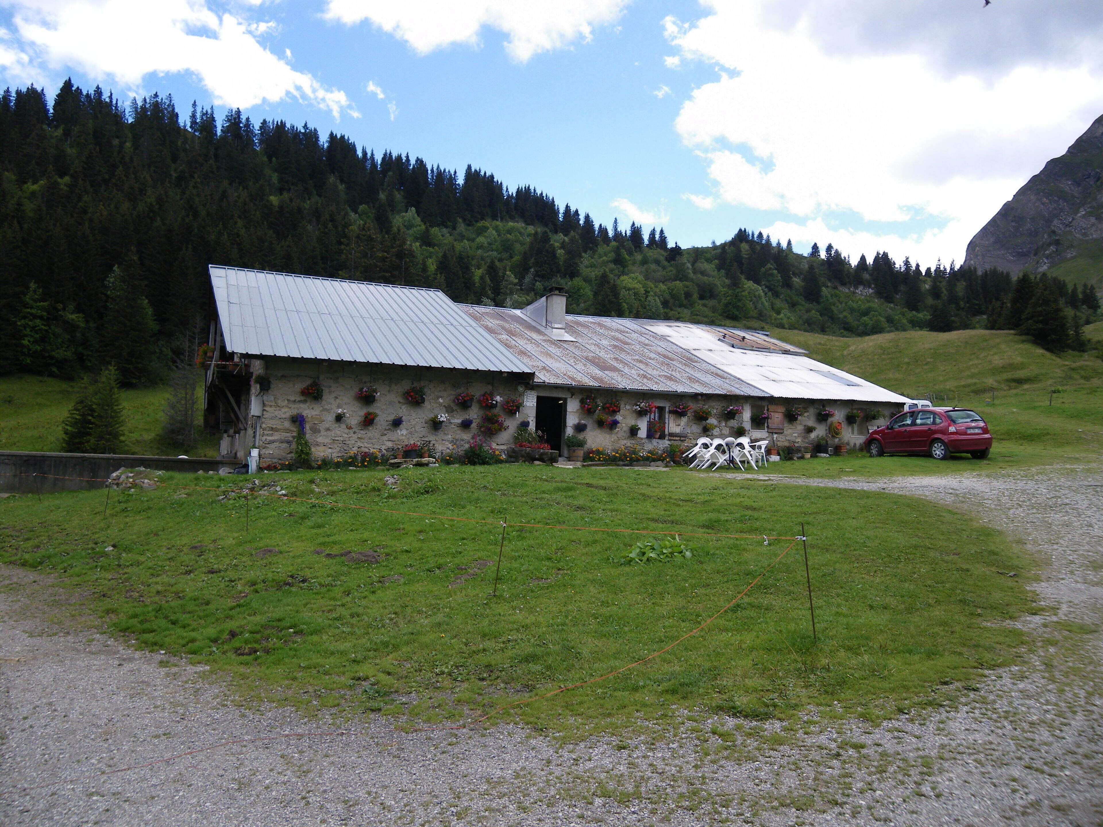 ferme au col des aravis